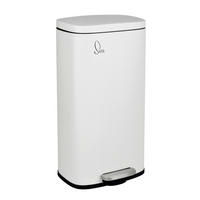 MÜLLEIMER TQ30 - Weiß, Metall (35/63/25cm) - SVITA