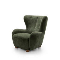 SESSEL CIRO Grün 88x100x91 cm - Grün, Textil (88/91/100cm) - FURNLUX