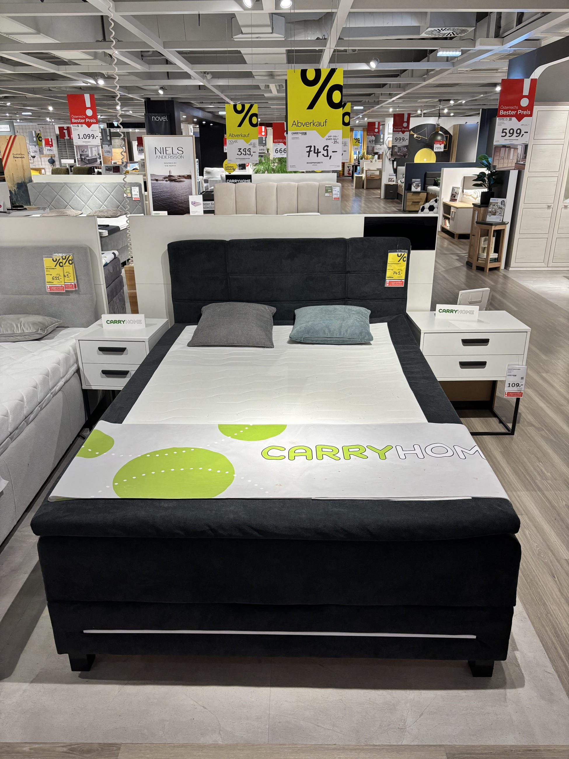 Boxspringbett JEFFERSON - Carryhome