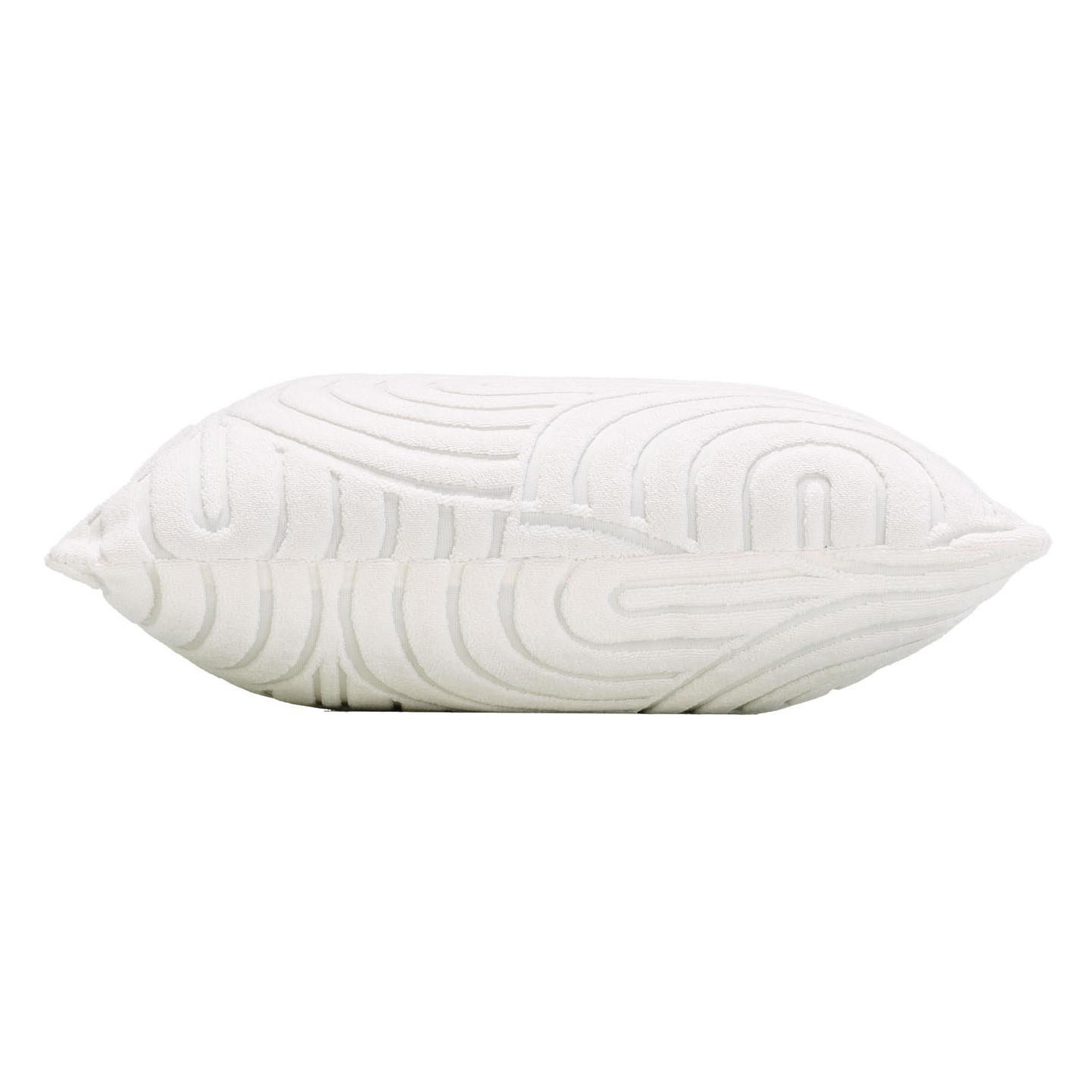 KISSENBEZUG Frottee Solly 40/40 cm - Weiß, Textil (40cm) - Douceur d´intérieur