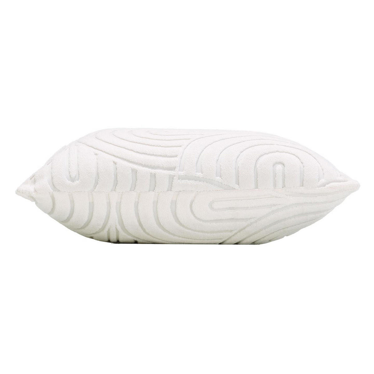 KISSENBEZUG Frottee Solly 40/40 cm - Weiß, Textil (40cm) - Douceur d´intérieur