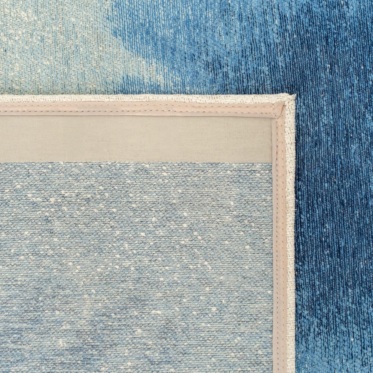 PREPROGA Drop Dream In Blue 170/240 cm - modra, umetna masa/tekstil (170/240cm) - Louis De Poortere