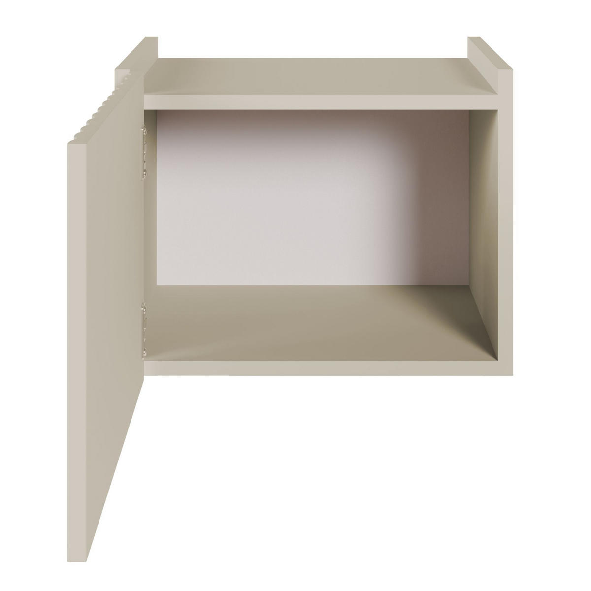 NACHTTISCH Fiorra Greige 48 cm hängend - Kaschmir, Holzwerkstoff (48/37/37cm) - Selsey