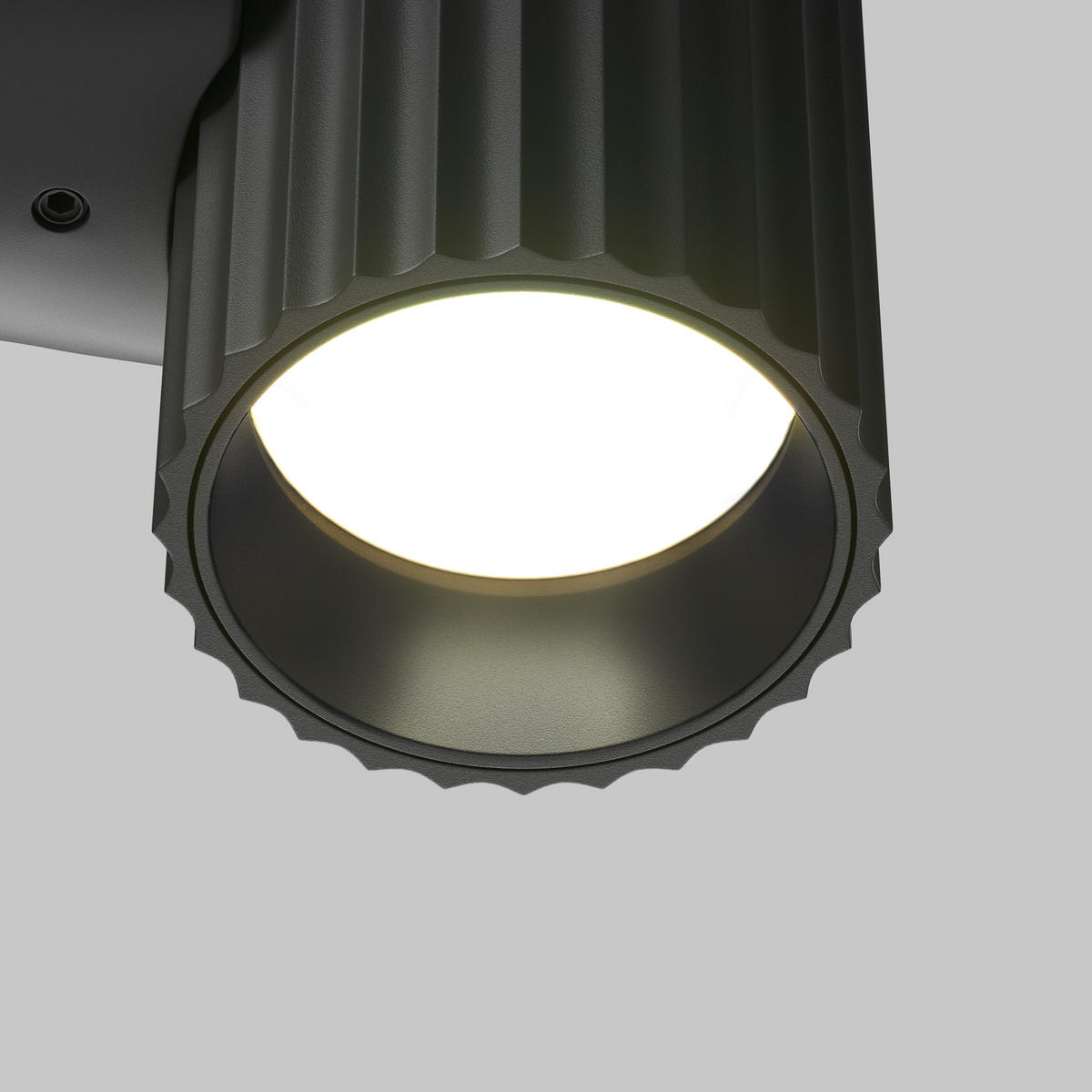 WANDLEUCHTE Calipso - Schwarz - 7/5.6/10 cm - Schwarz, Kunststoff (5.6/10/7cm) - Maytoni