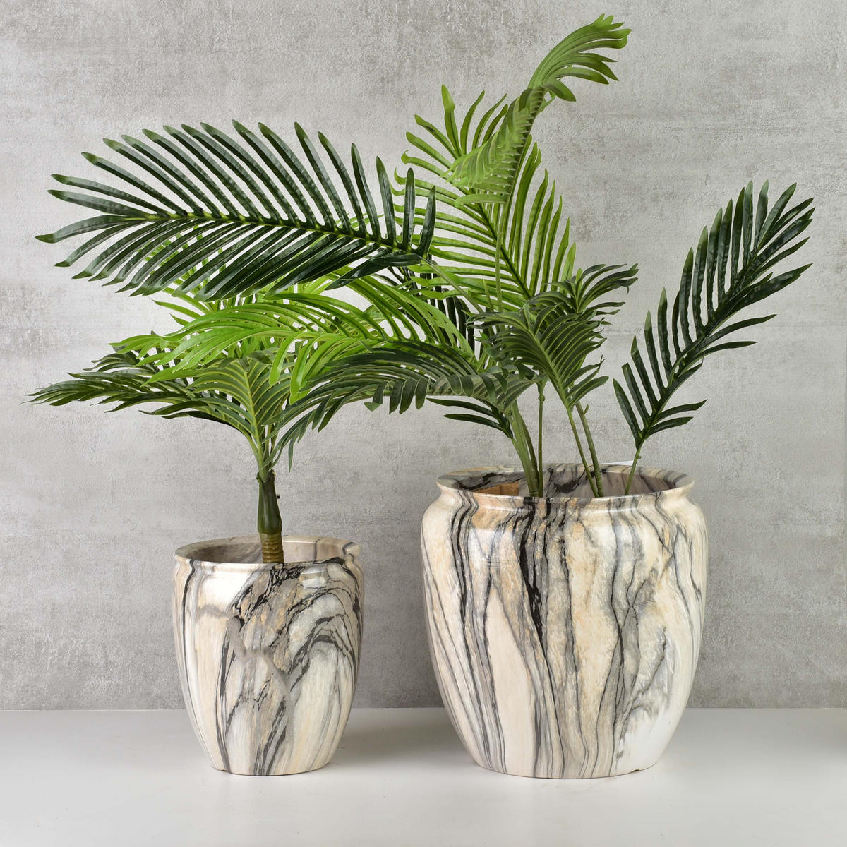 KUNSTBLUME Viridis Grün 13x12x57 cm Kunststoff - Grün, Kunststoff (57cm) - Mondex