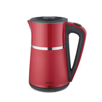 WASSERKOCHER ELEKTRISCH Rot 15.5/15.5/23 cm MR030RED - Rot, Metall (15.5/23/15.5cm) - Maestro 