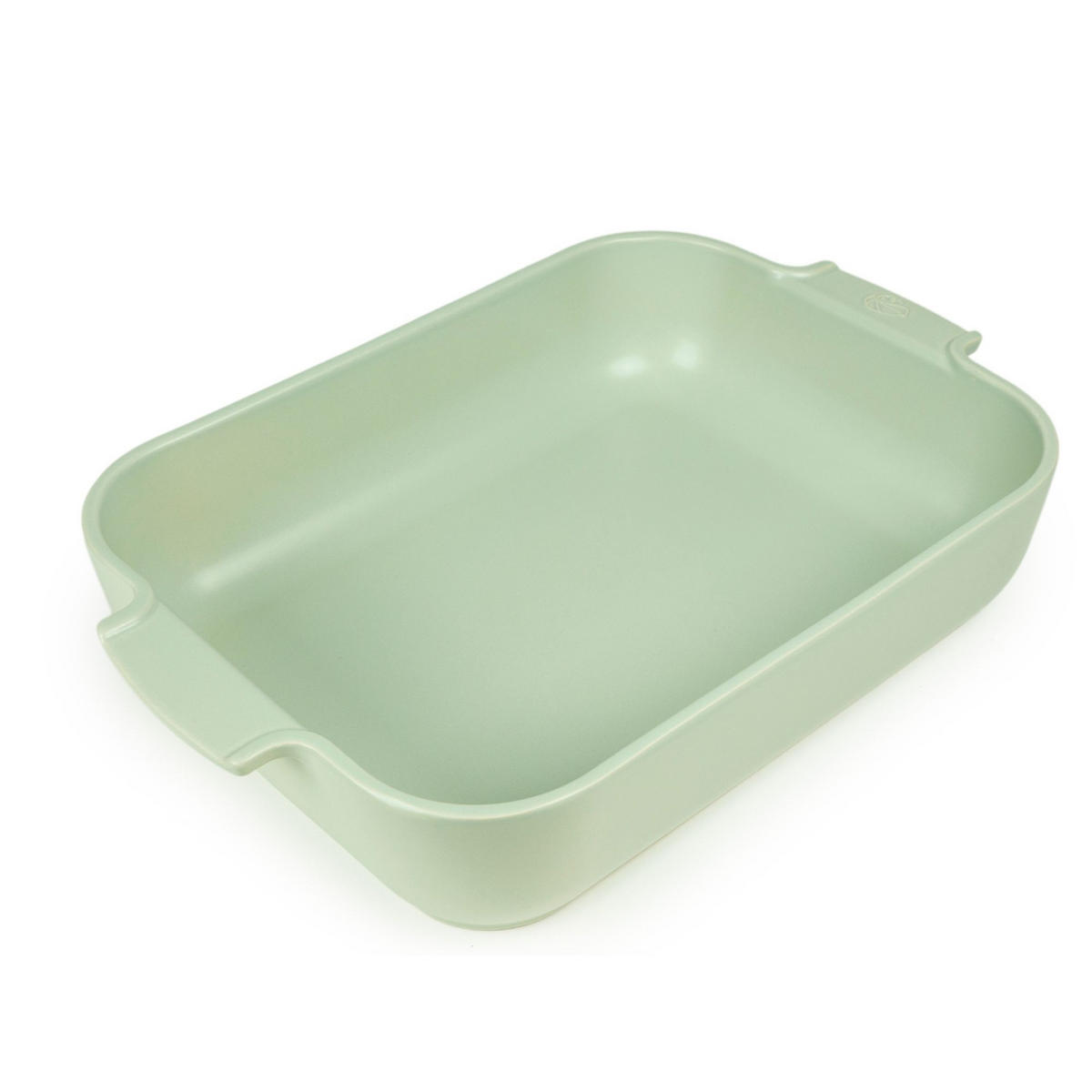 AUFLAUFFORM Keramik Appolia 40cm Rechteckig Salbeigrün Spülmaschinenfest - Grün, Keramik (272/40/83cm) - PEUGEOT