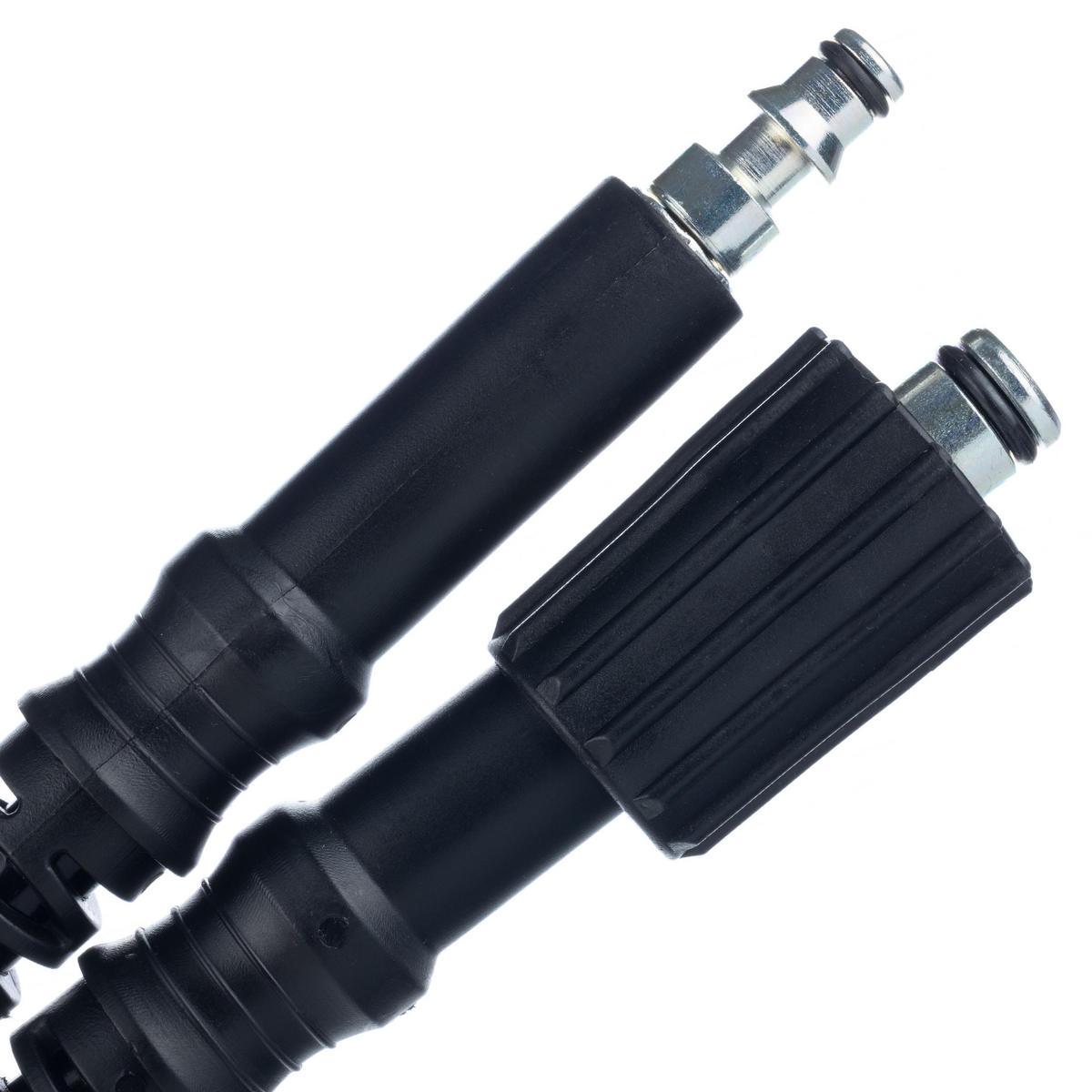 SCHLAUCH M22-QC Hochdruck, 15 m, 200 bar, 60 °C, Nylonmantel, Schnellkupplung M22 - Multicolor, Kunststoff/Metall (28/8/28cm)