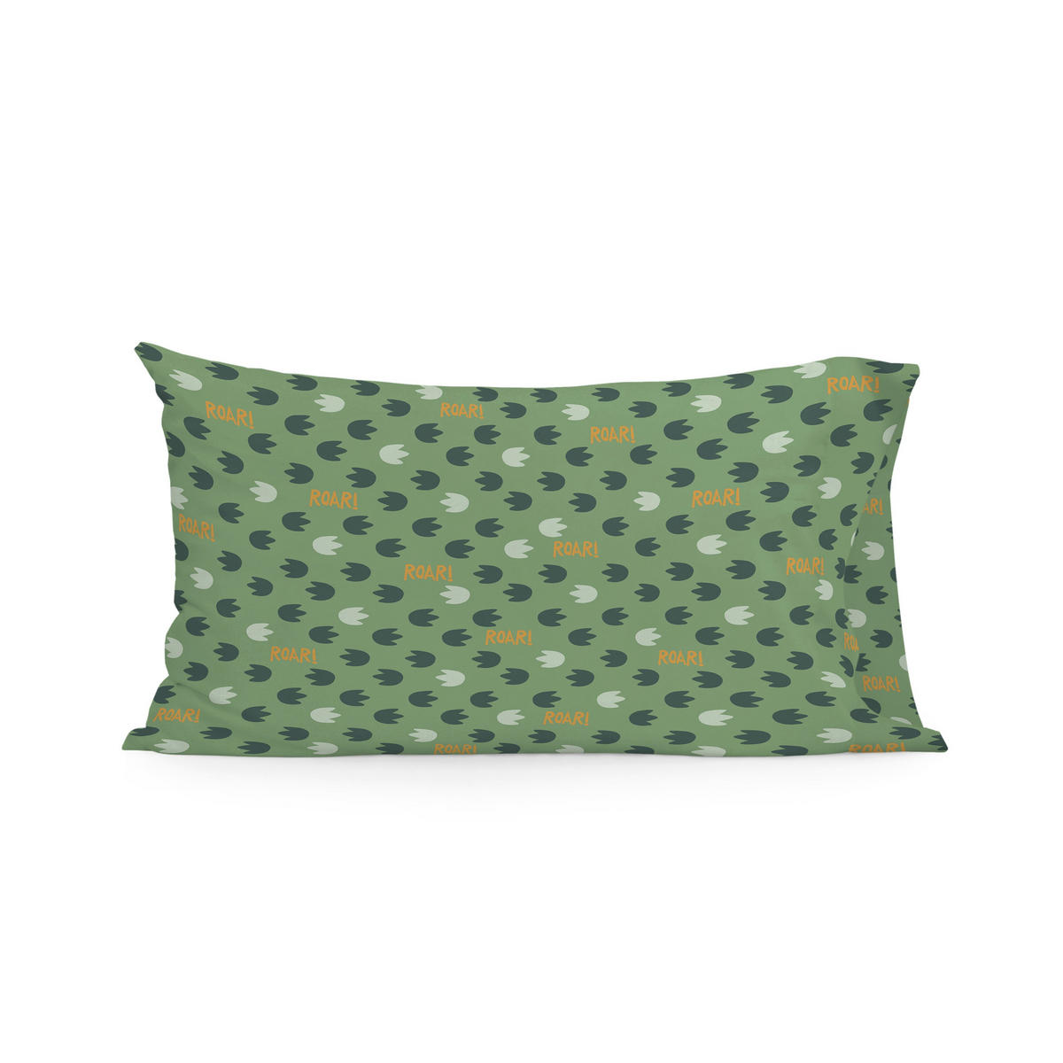 KISSENBEZUG happydino 50x75 cm mehrfarbig - Multicolor, Textil (50/75cm) - Happy Friday
