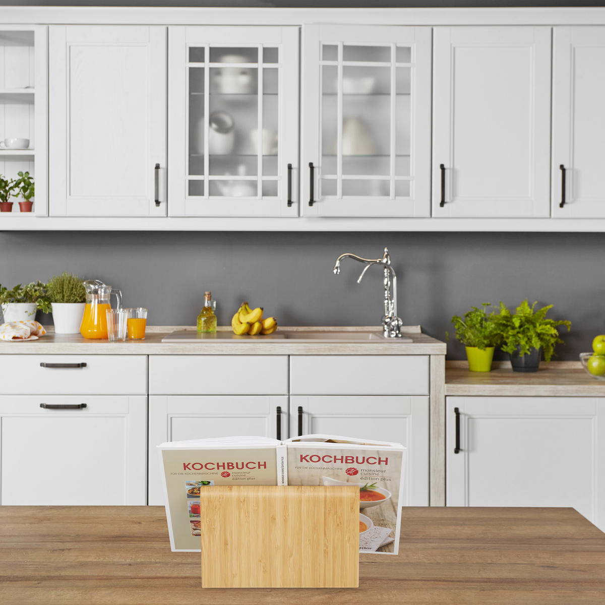 TABLETSTÄNDER - Hellbraun, Holz (15.5/26/17cm) - Relaxdays