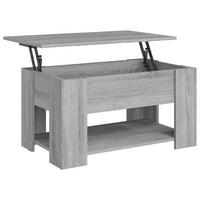 COUCHTISCH Grau Sonoma 79x49x41 cm Holzwerkstoff - Grau, Holzwerkstoff (79/49/41cm) - furnicato