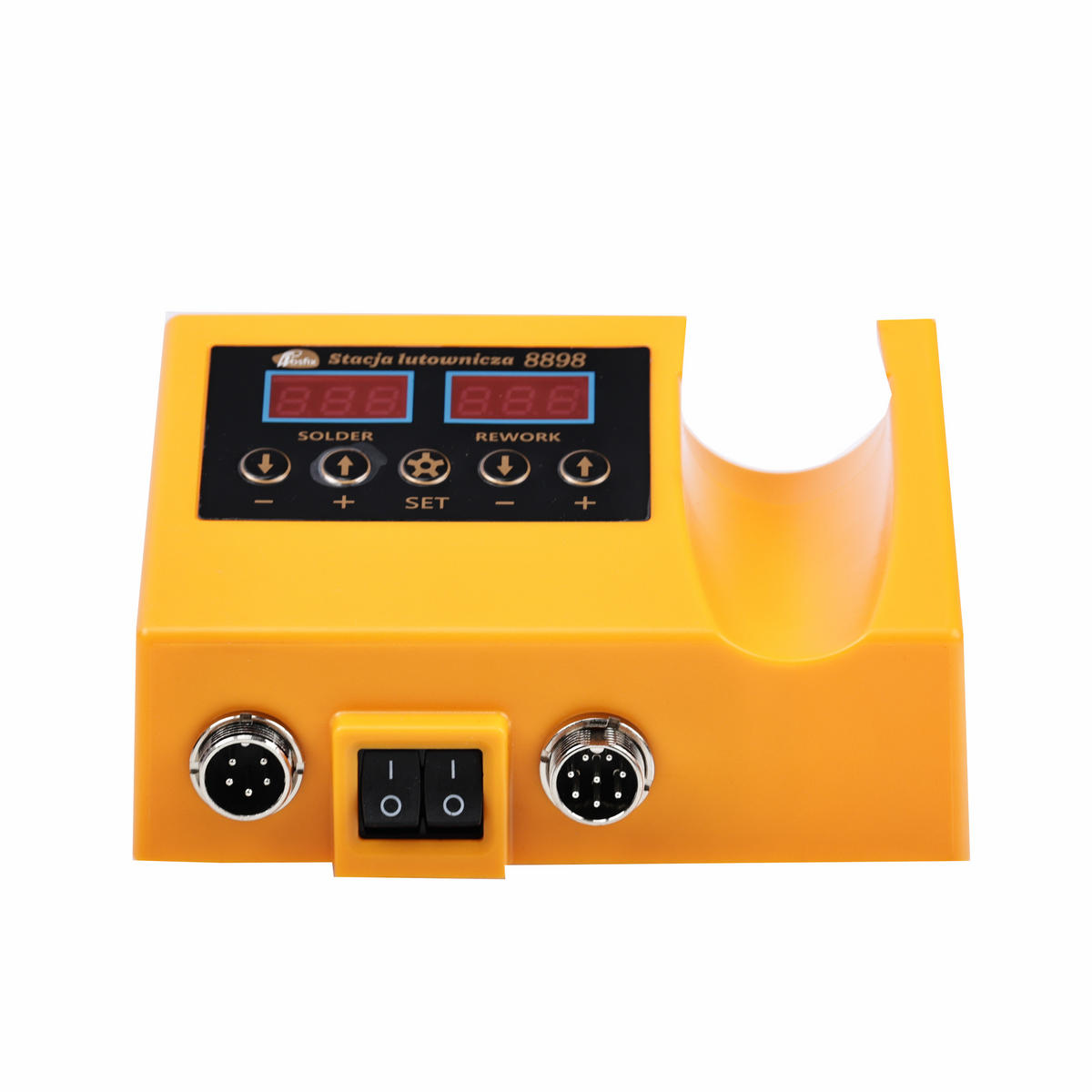 LÖTKOLBEN OH660 2-in-1 Set - 660 W, Hot-Air 100-500 °C, Lötkolben 60 W, PID, 22 mm Düse - Multicolor, Kunststoff/Metall (10/10/10cm)