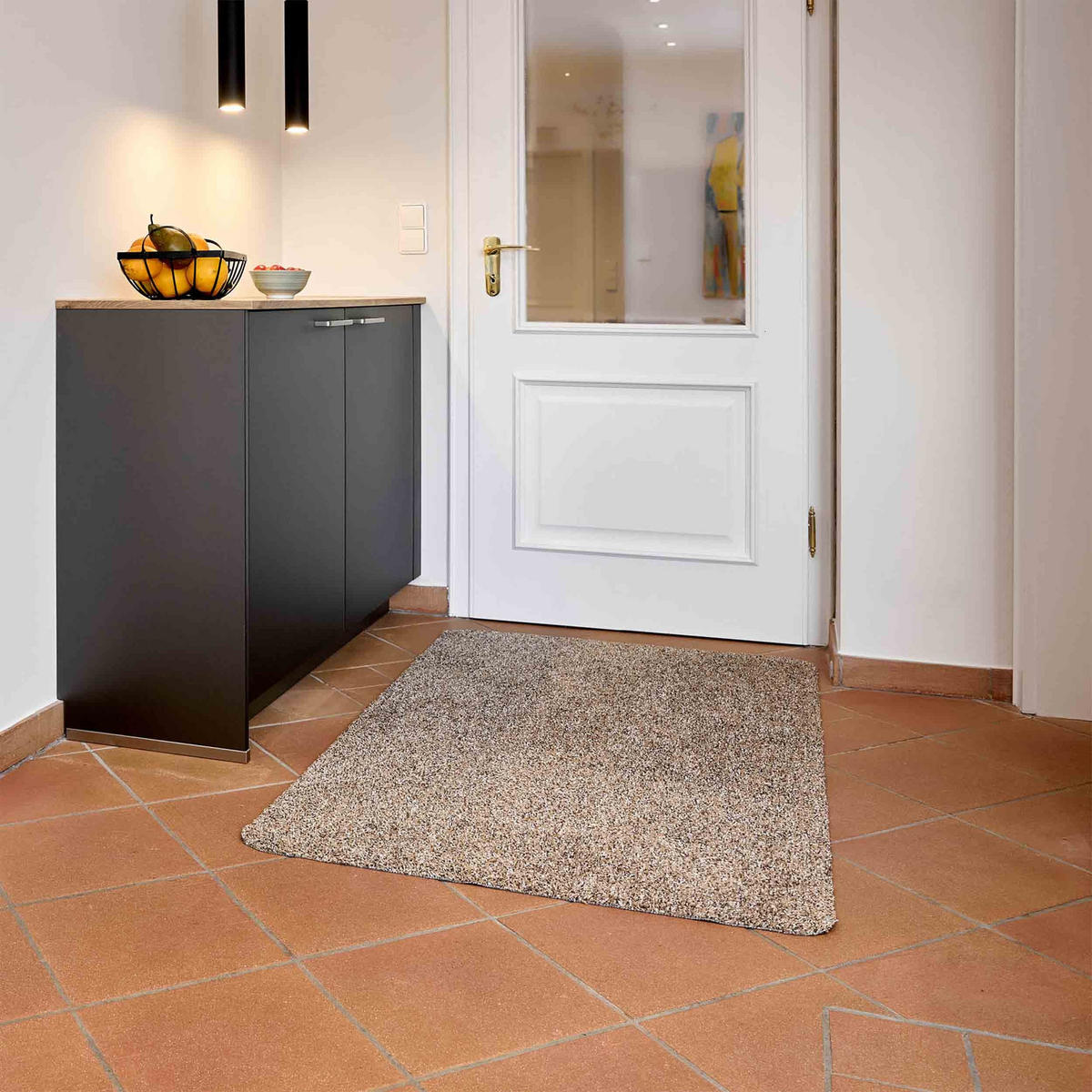 FUSSMATTE FÜR INNEN ENTRA 2ER SET - Beige, Textil (40/60cm) - Astra