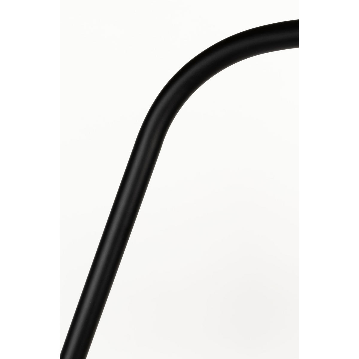 STEHLAMPE Martine Schwarz - Schwarz, Metall (160/50/220cm) - Housecraft Living