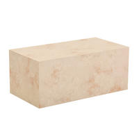 COUCHTISCH AMIRI L - Sandstein, 95 x 40 x 50 cm - Beige, Holzwerkstoff/Textil (50/95/40cm) - Home Deluxe