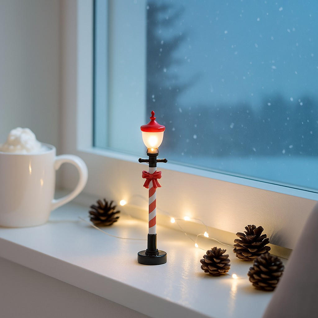 LED-WEIHNACHTSLATERNE mit Batterien - Multicolor, Kunststoff (2/10/2cm) - Fééric Lights and Christmas