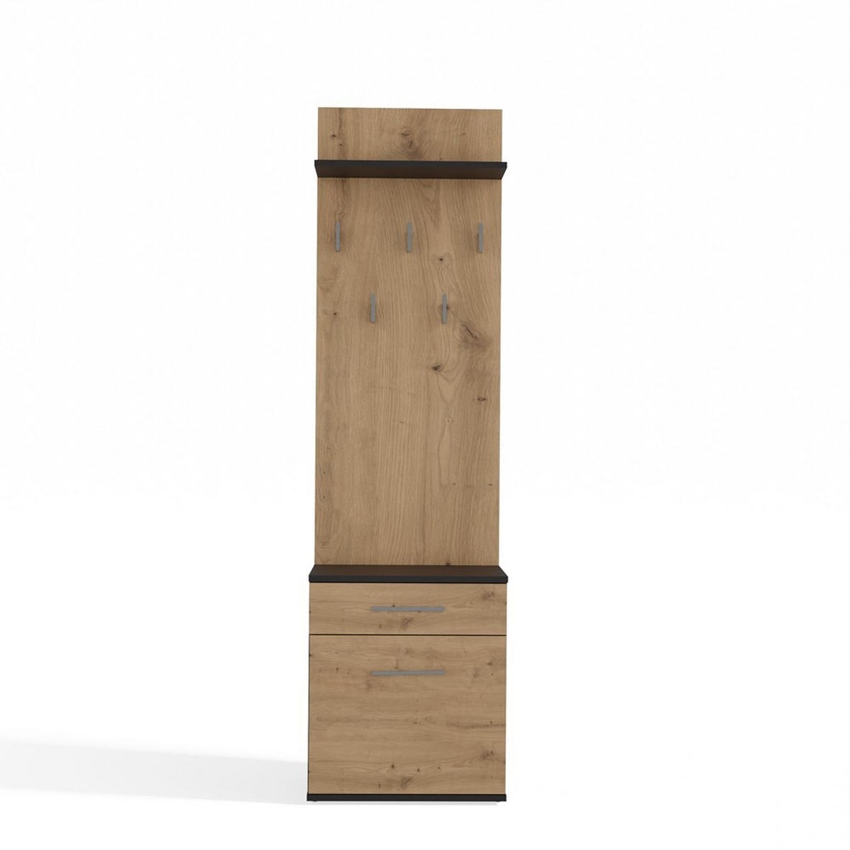 SKŘÍŇ NA BOTY antracitová, Artisan 50/180/35 - antracitová, kompozitní dřevo (50/180/35cm) - RAUMHIRSCH FURNITURE