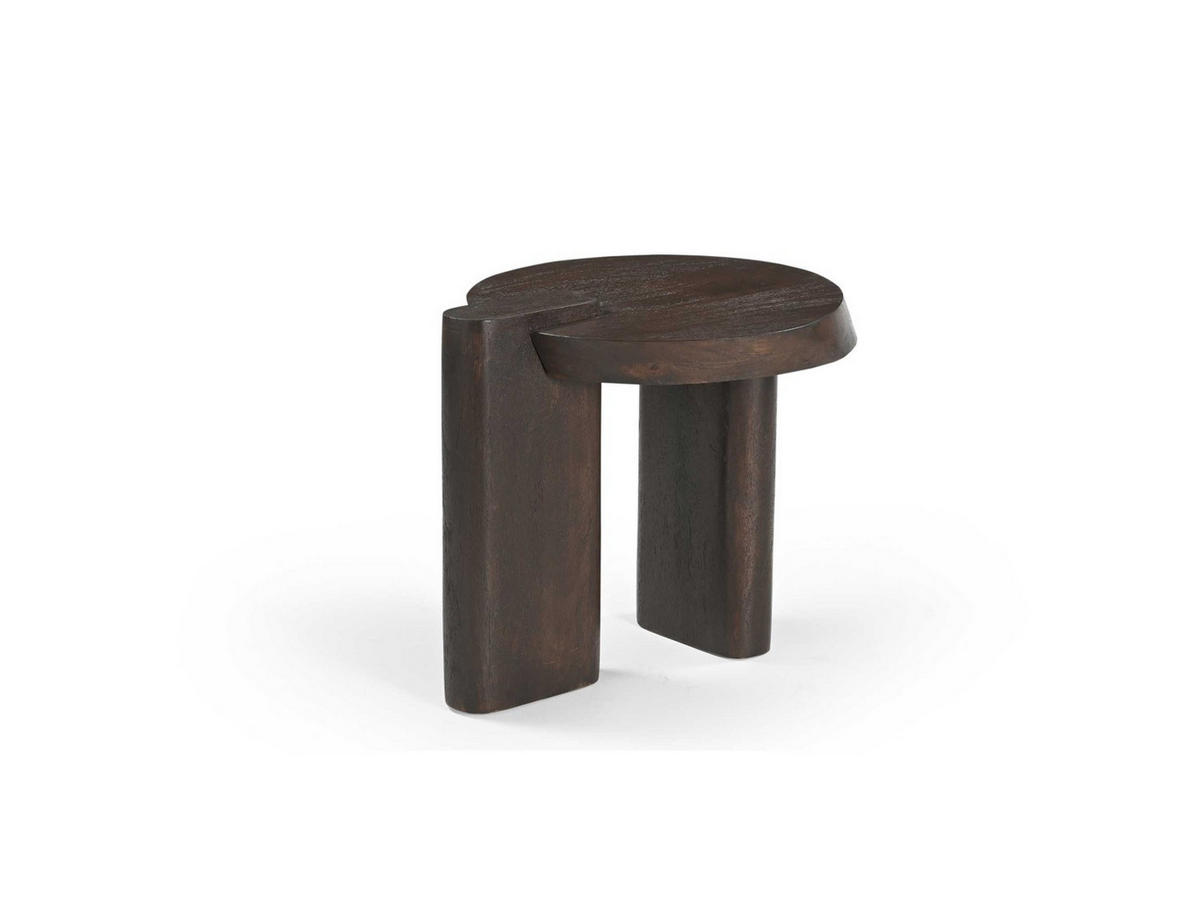 BEISTELLTISCH Rava Mangoholz 50 cm / 45 cm Braun - Braun, Holz (45/50/45cm) - Villa Möbel