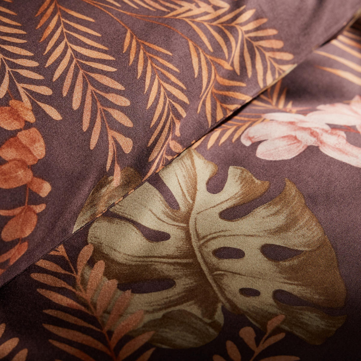 BETTWÄSCHE Orchidea - Braun, Textil (200/220cm) - home&you
