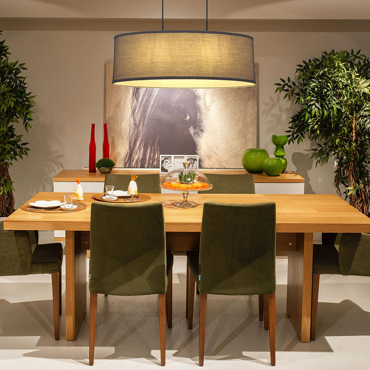 LED HÄNGELEUCHTE Metall Anthrazit Schwarz - Anthrazit, Metall (75/22/120cm) - Globo Lighting