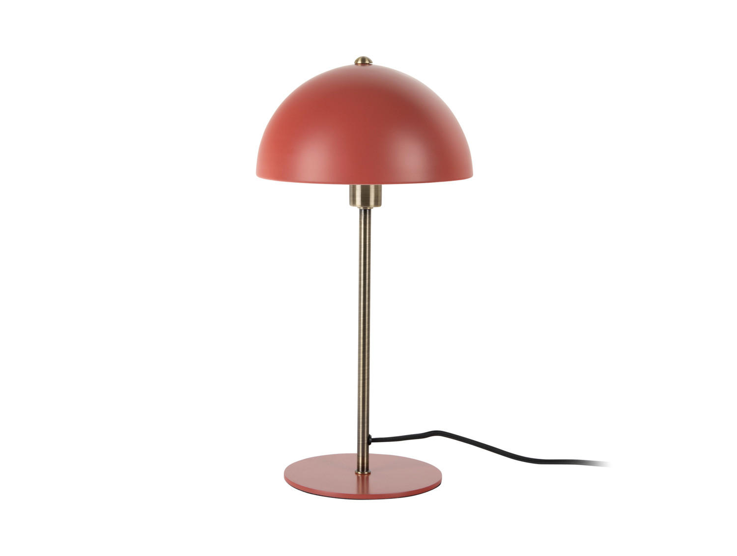 TISCHLAMPE Bonnet Rot 20/20/39 cm - Rot, Metall (20/20/39cm) - Leitmotiv
