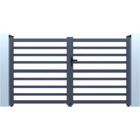 TOR martin Grau - Grau, Metall (300/180/180cm) - Habitat Garten