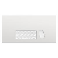 SCHREIBTISCHUNTERLAGE 90x45 cm Grau - Grau, Kunststoff (1.6/90/45cm) - Wallfluent