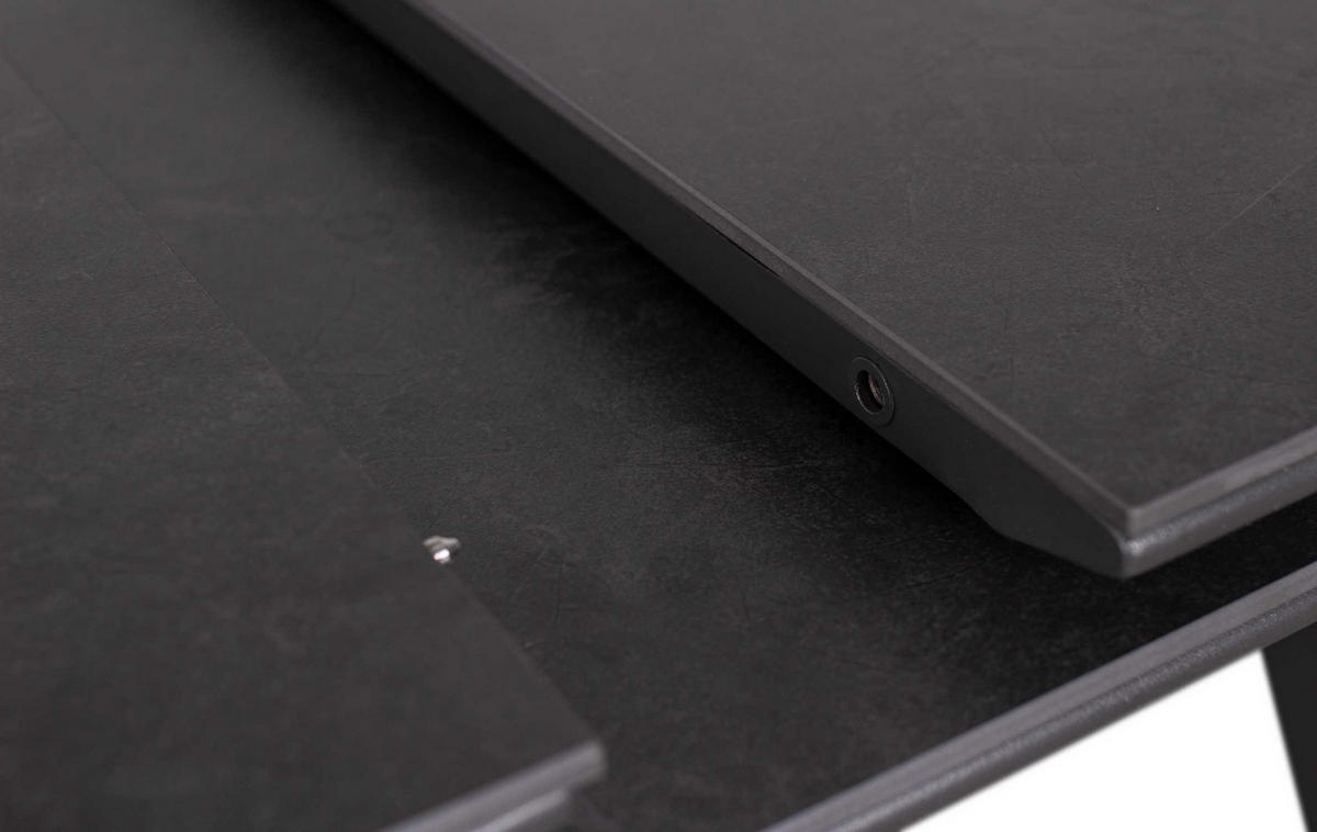 AUSZIEHTISCH Granada 160/210 x 90 cm dark grey Aluminium - Grau, Metall (210/90/76cm) - Mr. Deko