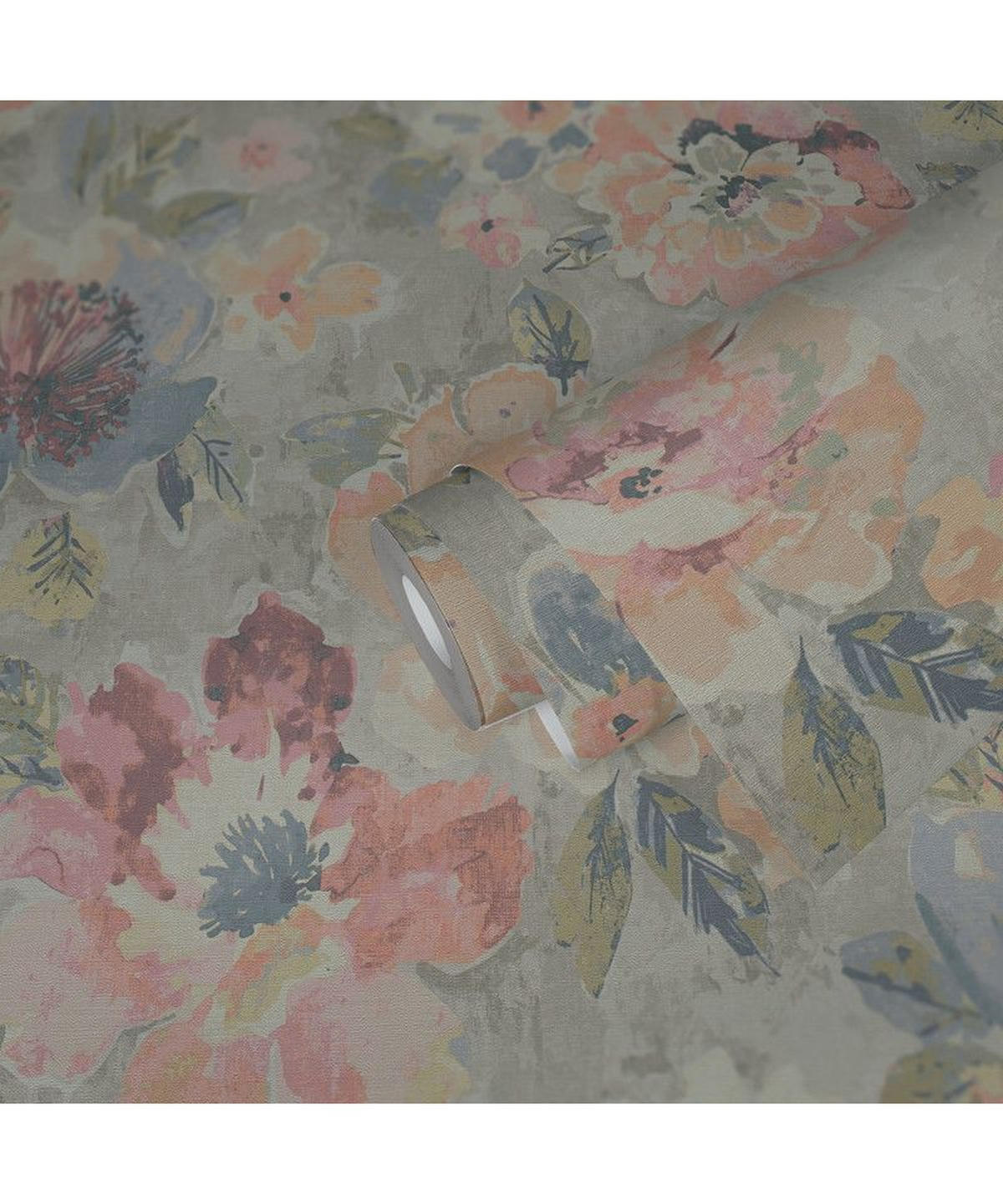 VLIESTAPETE Grau 53/1005 cm - Grau, Textil (53/1cm) - KUNSTLOFT