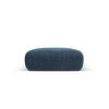POUF Molino aus Chenille-Stoff königsblau - Blau, Textil (100/36/100cm) - Micadoni