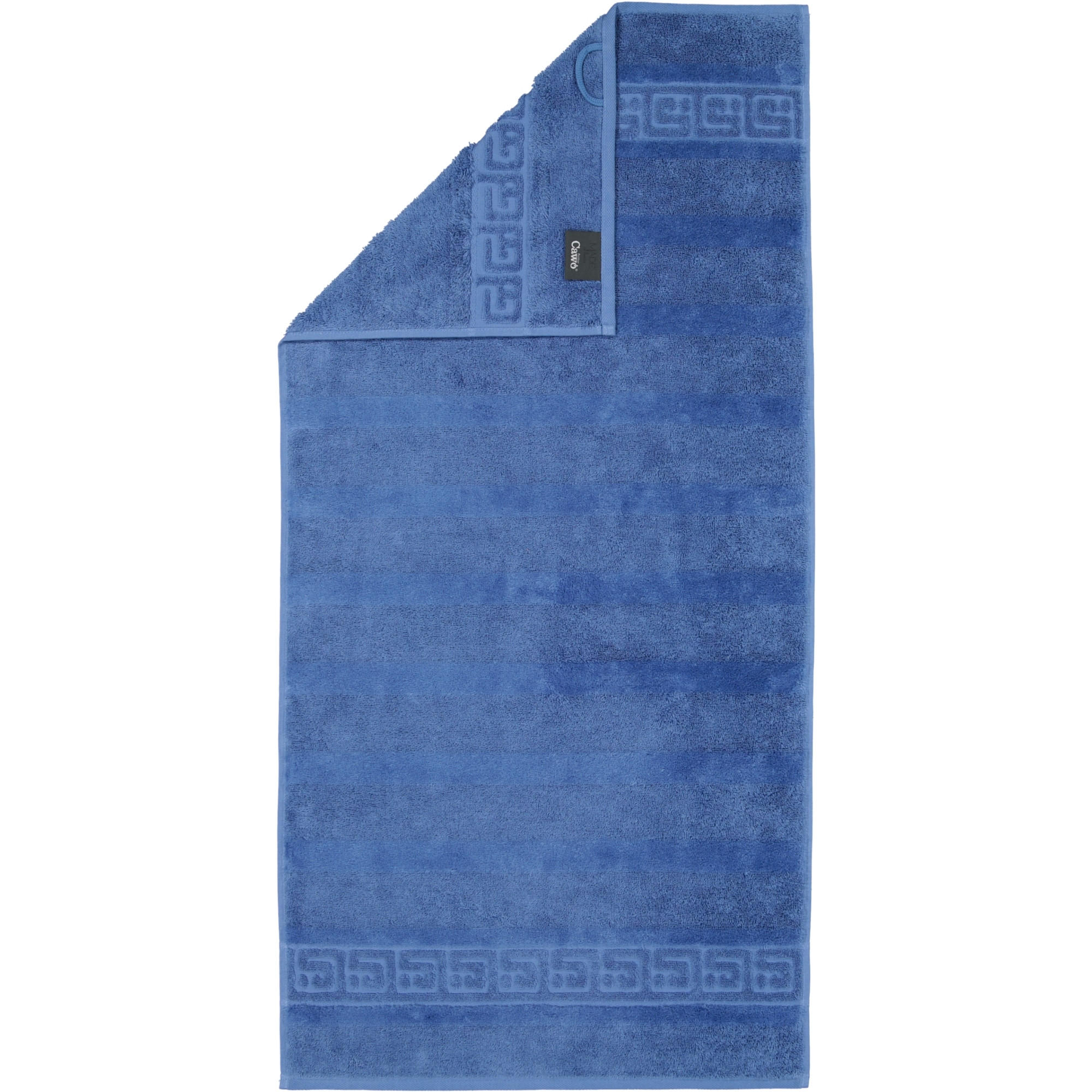 HANDTUCH NOBLESSE UNI 1001 SAPHIR - 174 - Blau, Textil (50/100cm) - Cawoe