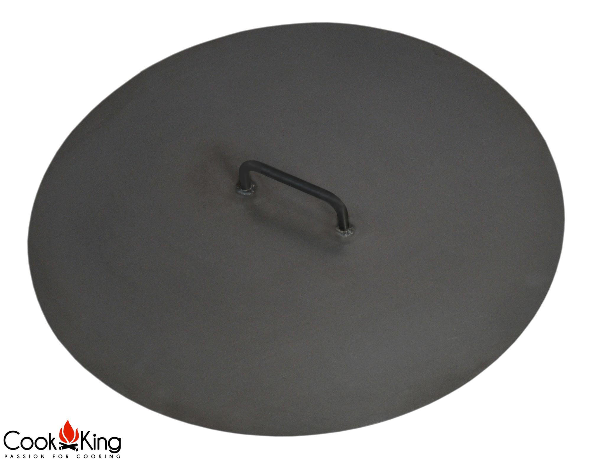 DECKEL für Feuerschale 70,5 cm - Rostfarben, Metall (70.5/70.5cm) - Cook King