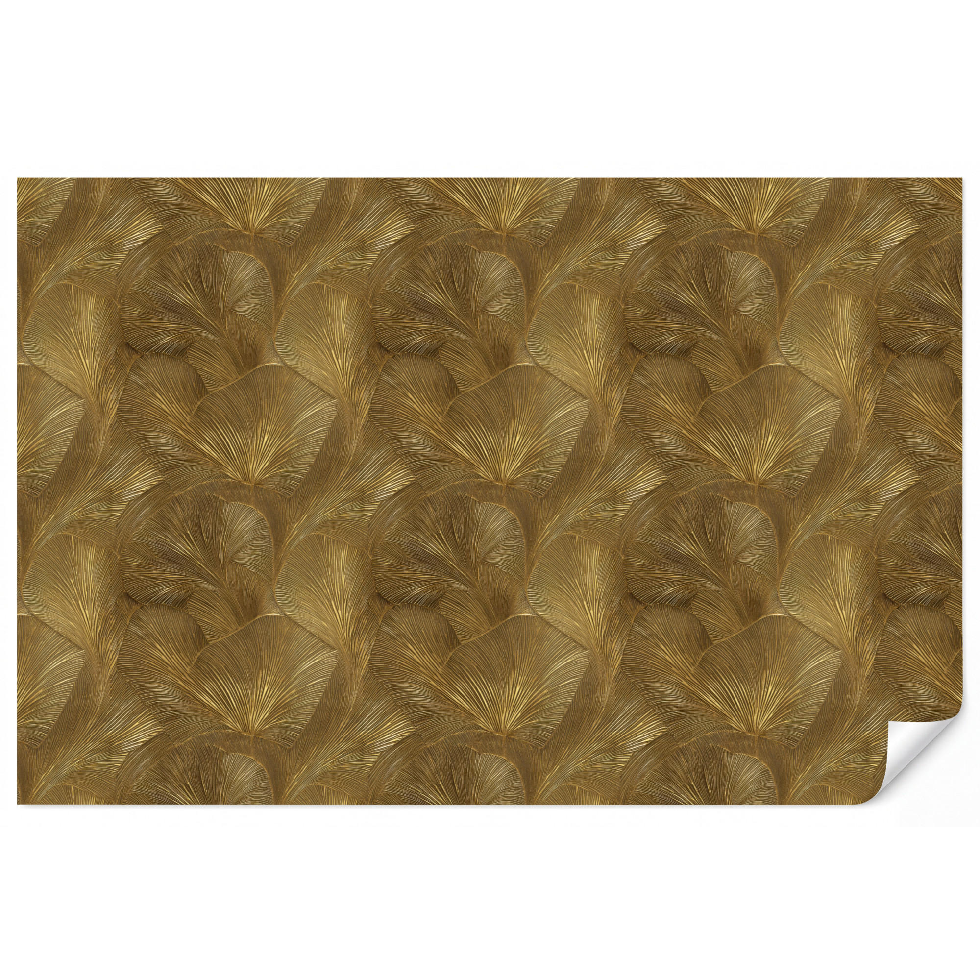 OnlyWow Tapete Gold 400x260 cm