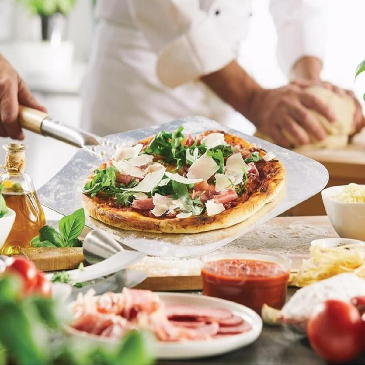 PIZZASCHAUFEL 133/30.5 cm - Grau, Metall (30.5/0.15/133cm)