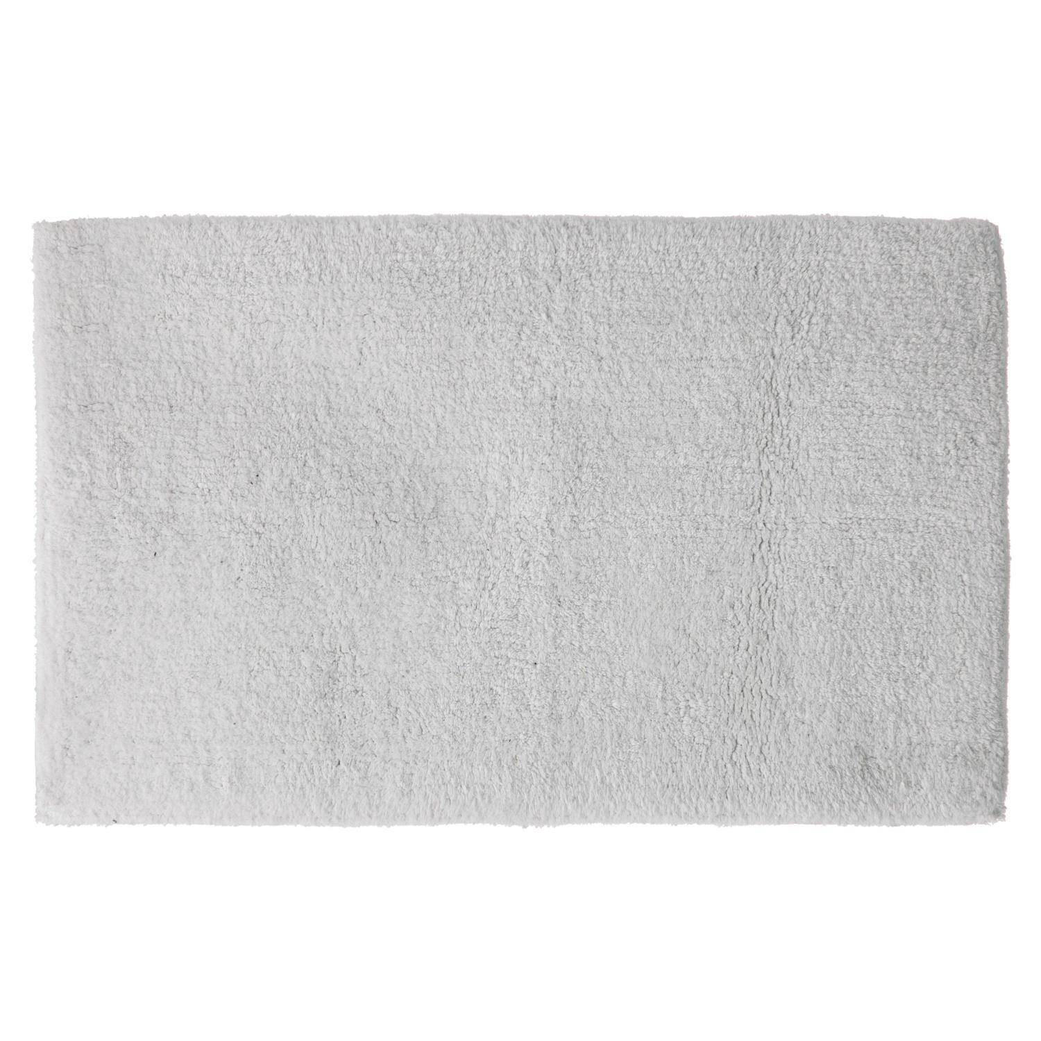 BADEMATTE 80/50 cm - Weiß, Naturmaterialien (50/80cm)