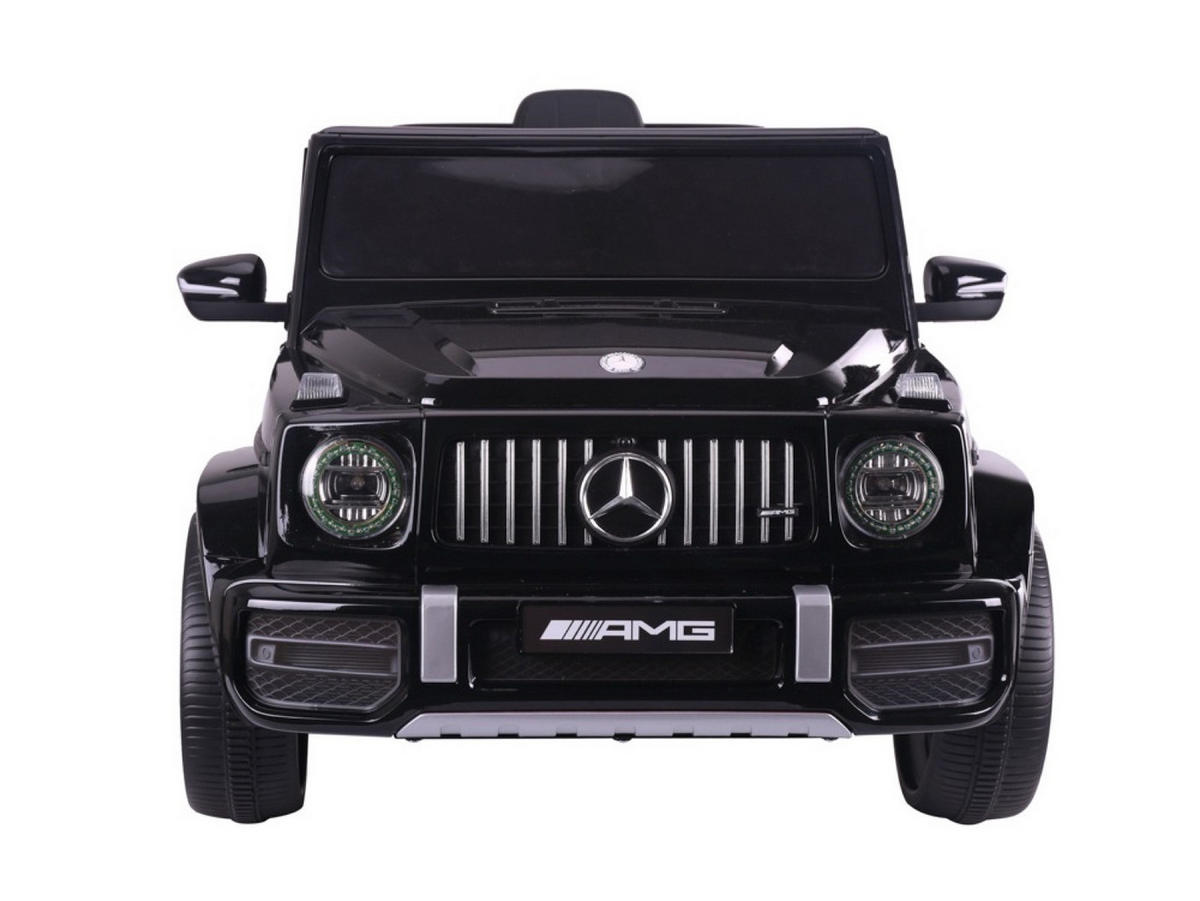 KINDER ELEKTROAUTO Mercedes G63 schwarz - Schwarz, Kunststoff (106/62/54cm) - TPFLiving