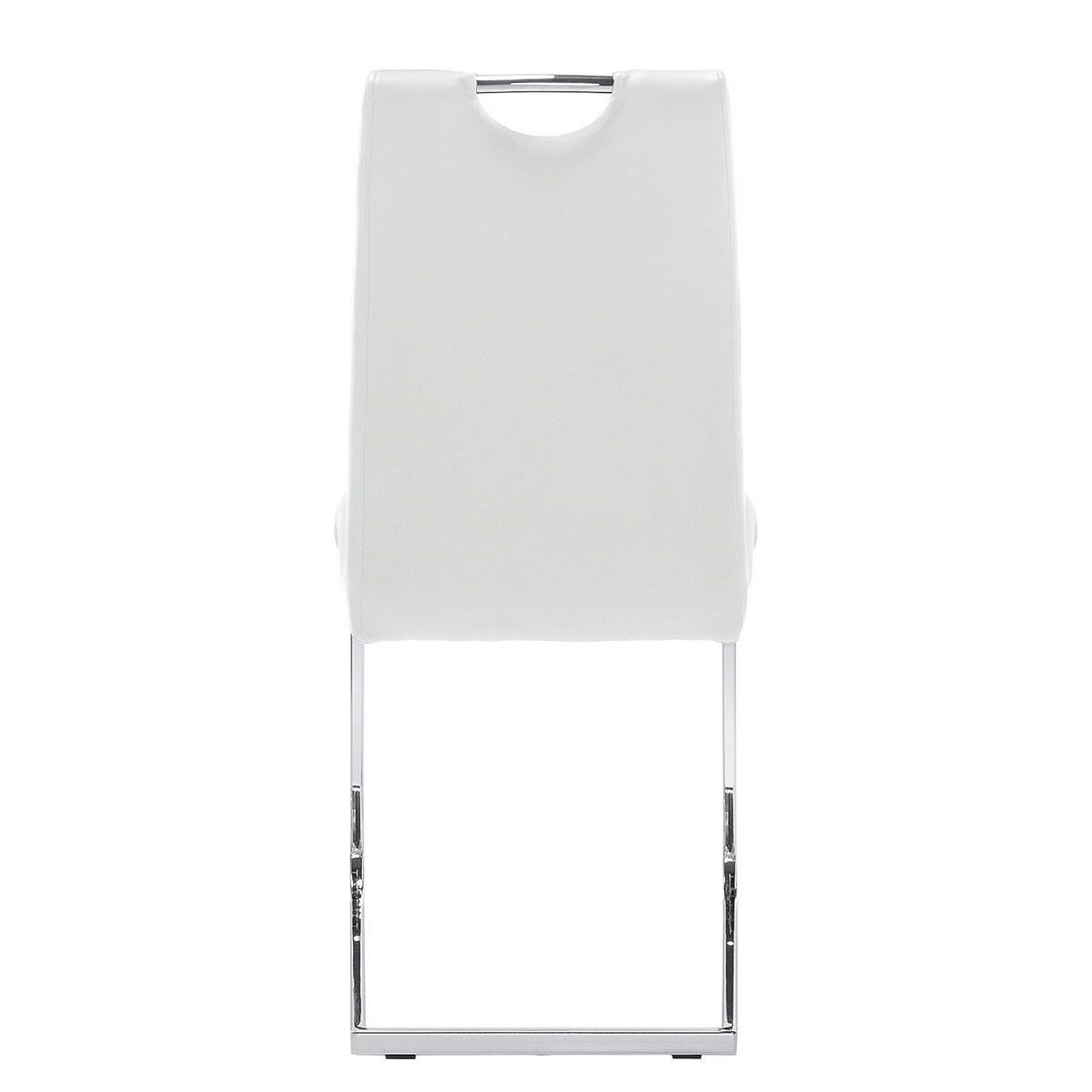 FREISCHWINGER - Metall / Textil - Weiß, Kunststoff/Metall (44/97/61cm) - home24