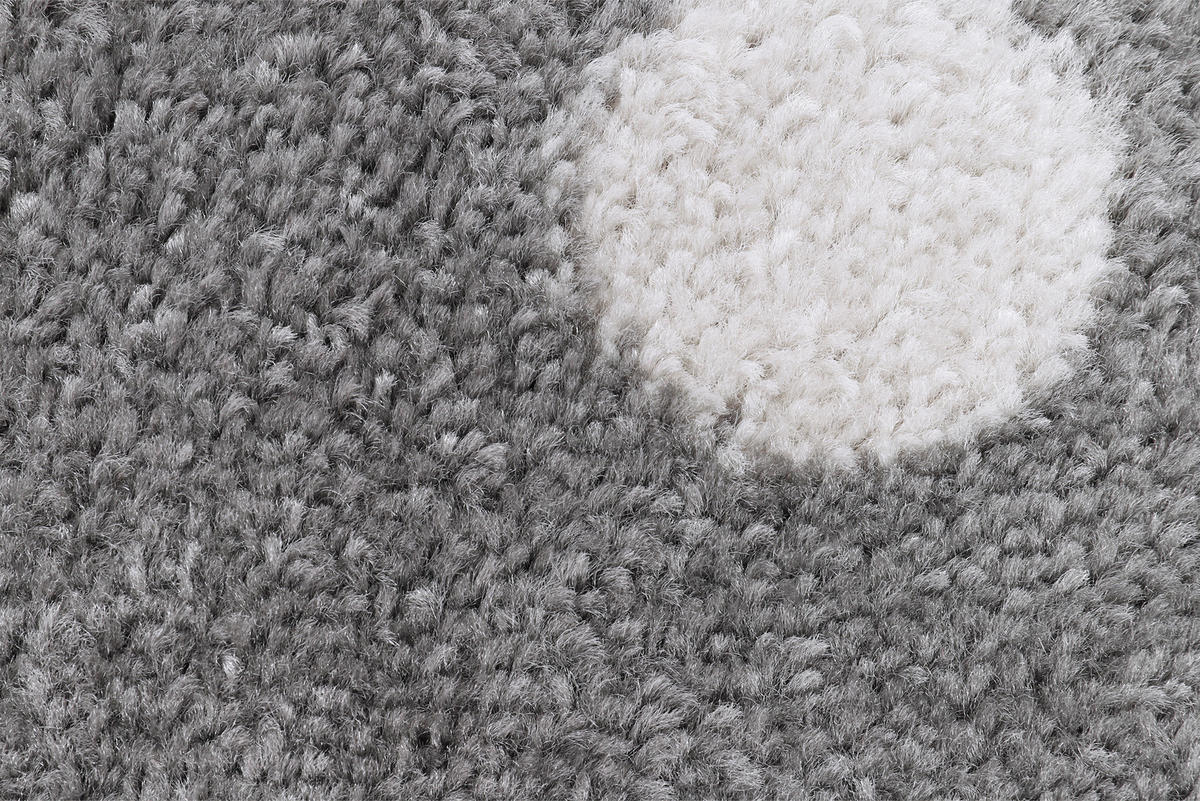 TEPPICH Weiß Pink 80/150 cm - Hellrosa/Weiß, Kunststoff (80/150cm) - Tapiso