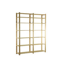 HOLZREGAL PINEPEAK 220x170x38cm 7 Fachboden 1,2cm dickes Kiefernholz Natur - Naturfarben, Holz (170/220/38cm) - PROREGAL