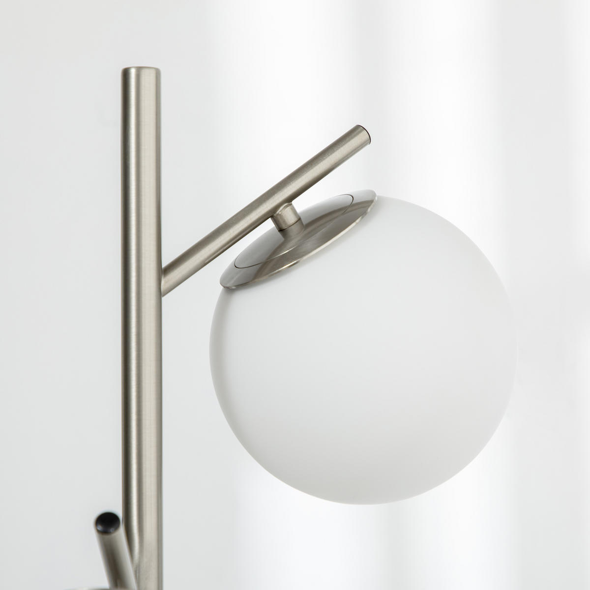 STEHLEUCHTE, Stehlampe, Metall, Silber - Silberfarben, Metall (27/27/169cm) - HOMCOM