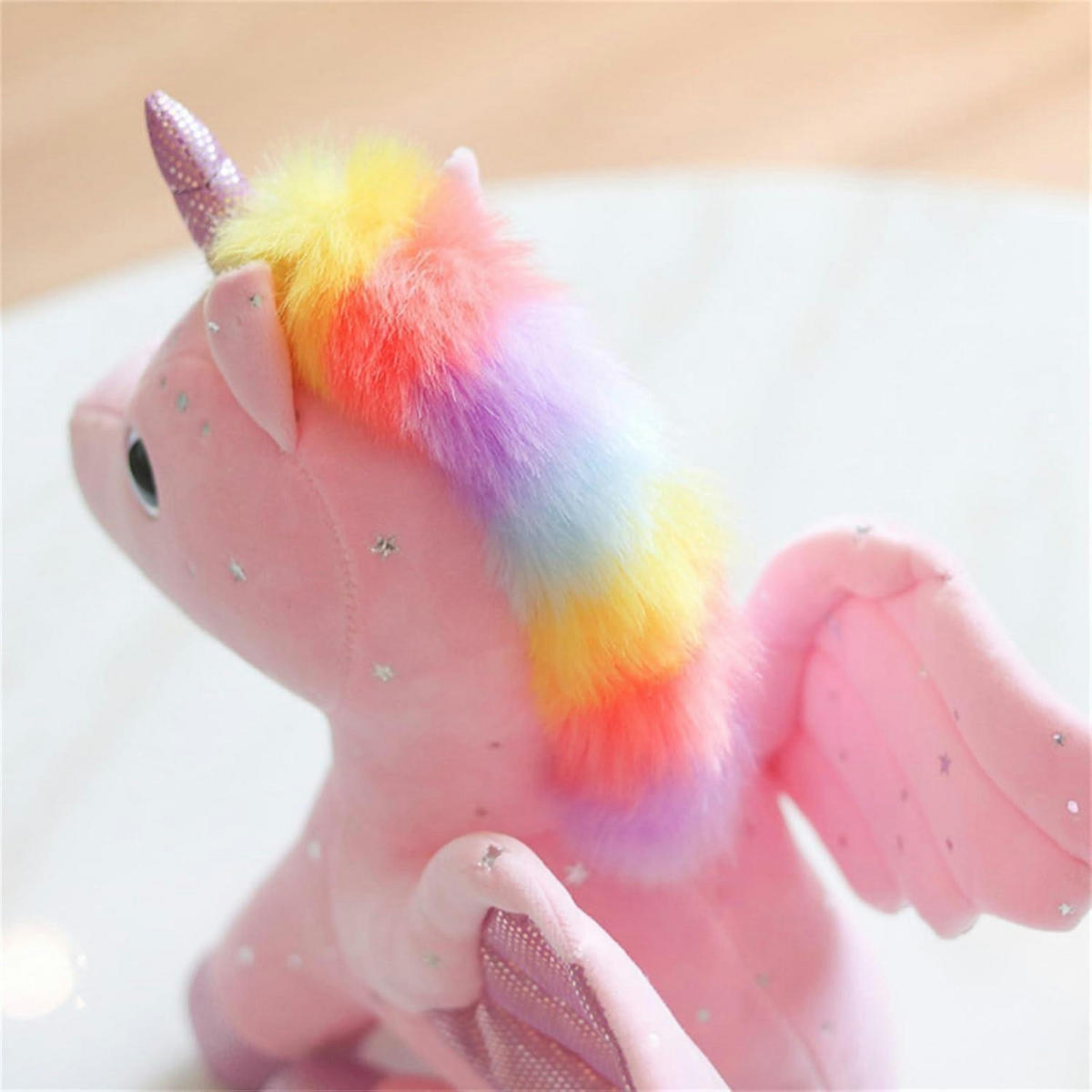 PLÜSCHTIER Einhorn 20 cm - Multicolor, Textil (15/28cm)