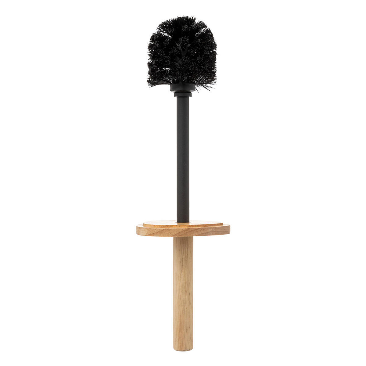 WC-BÜRSTE Lea, Polyresin, Kunststoff, Schwarz - Schwarz, Kunststoff (10.2/37.8/10.2cm) - 5five Simply Smart