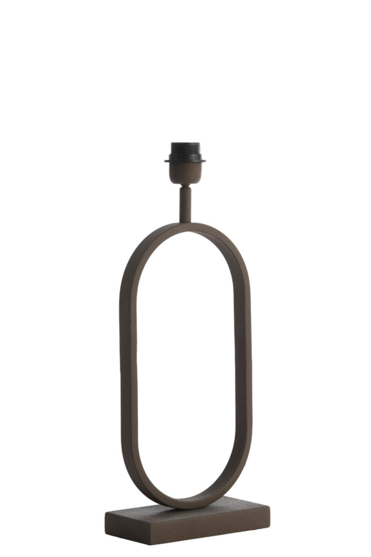 LAMPENFUSS Jamiri Braun 20/10/45 cm - Braun, Metall (20/10/45cm) - Light & Living