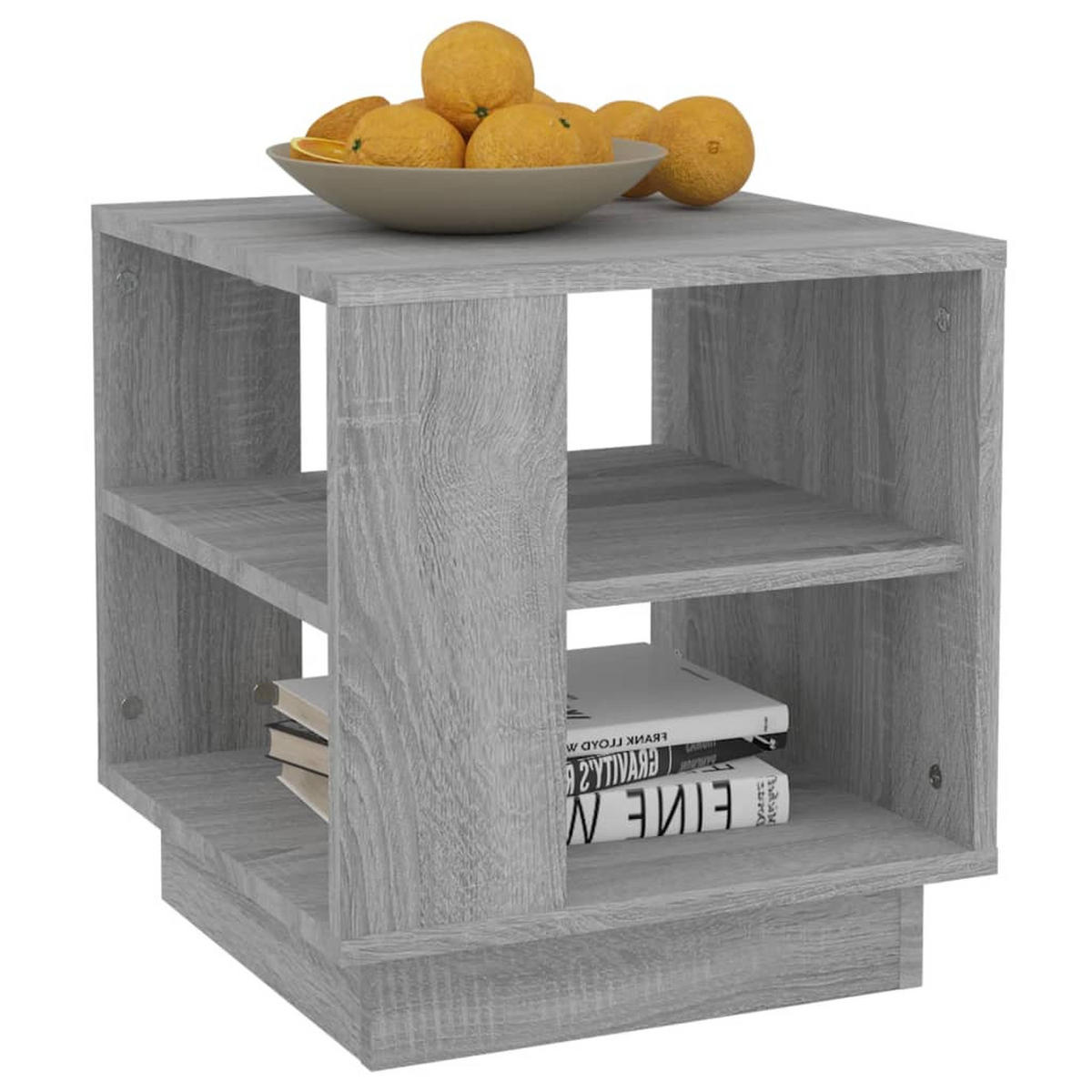 COUCHTISCH Grau Sonoma 40x40x43 cm Holzwerkstoff - Grau, Holzwerkstoff (40/40/43cm) - furnicato