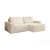 ECKSOFA - Universale Ecksofa DENVER mini - Weiß - Poso 38 - Weiß, Holzwerkstoff (248/162cm) - Möblo