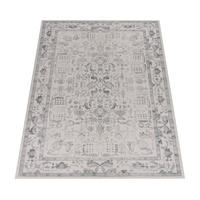 KURZFLOR-TEPPICH SEMER 427 SILBER 160X220 - Silberfarben, Kunststoff (160/220cm) - Paco Home