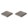SITZKISSEN Rippe 73/73 cm 2er-Set - Braun, Textil (73/8/73cm) - Madison