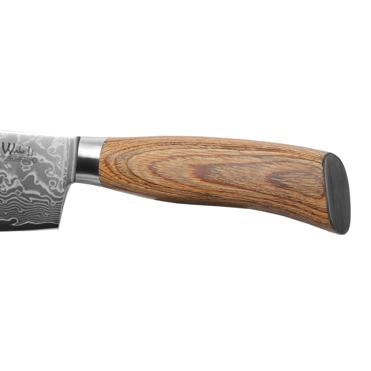 BLOCKMESSER 20 cm - Braun, Holz/Metall (35cm) - Wakoli
