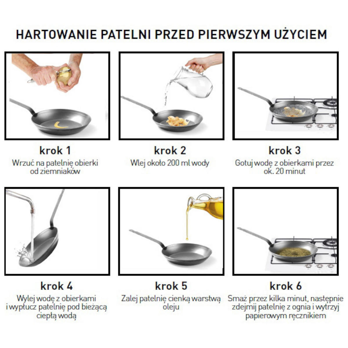 PROFI Line Universal-Bratpfanne, 240 mm Durchmesser - Hendi 628638 - Edelstahlfarben, Metall (47/24/4.5cm) - Hendi