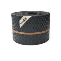 SICHTSCHUTZSTREIFEN Rattan für Doppelstabmatten UV-beständig Anthrazit 10x 2,55m - Anthrazit, Kunststoff (2550/19cm) - ZAUN|ZU